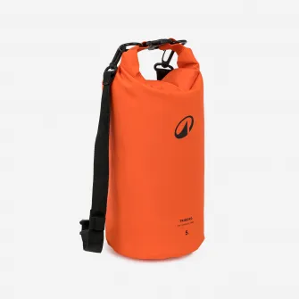 Decathlon Geanta etansa IPX6 5l Oranj, Marime unica