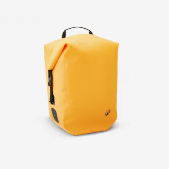 Decathlon Geanta impermeabila ciclism 900 27L Portocaliu, Marime unica