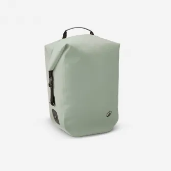 Decathlon Geanta impermeabila ciclism 900 27L Verde, Marime unica