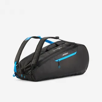 Decathlon Geanta pentru 9 Rachete Tenis L Team Negru-Albastru, Marime unica