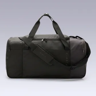 Decathlon Geanta sport Fotbal Essential 55 L Negru, 55 L