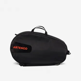 Decathlon Geanta Tenis Artengo M TEAM TINY Negru-Rosu, Marime unica