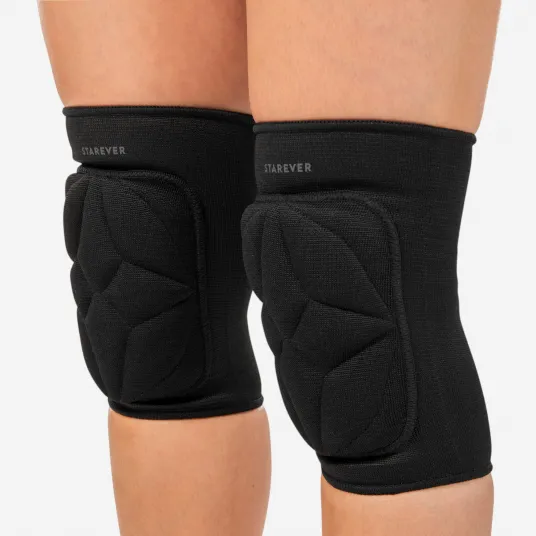 Decathlon Genunchiere dans protectie impotriva socurilor Negru Dama, Barbati, Baieti, Fete, 2XS