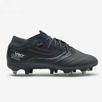Decathlon Ghete din piele Fotbal VIRALTO IV PREMIUM SG Negru Barbati, 47