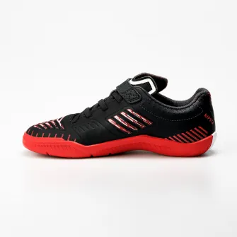 Decathlon Ghete Futsal GINKA 500 Negru-Rosu Copii, 31