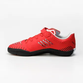 Decathlon Ghete Futsal GINKA 500 Rosu-Negru Copii, 29