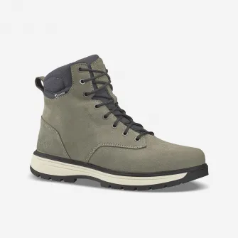 Decathlon Ghete Inalte Calduroase Impermeabile din piele Drumetie pe zapada SH500 Barbati, 41