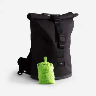 Decathlon Husa impermeabila rucsac Galben Fluo, universala