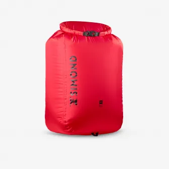 Decathlon Husa impermeabila ultra-lejera 22 litri Rosu, Marime unica