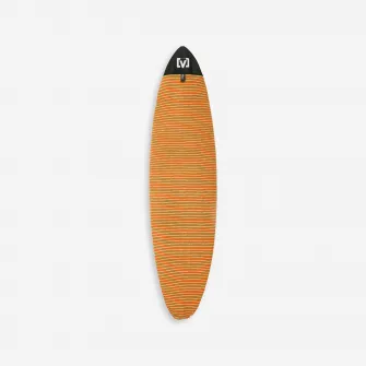 Decathlon Husa placa surf 6'0 tip soseta Shortboard Portocaliu-Verde, Marime unica