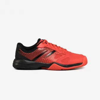 Decathlon Incaltaminte cu siret Padel PS500 Rosu-Negru Copii, 38