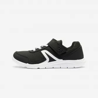 Decathlon Incaltaminte Educatie fizica Power Walking 100 Alb-Negru Copii, 30