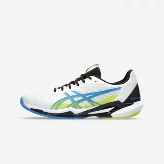 Decathlon Incaltaminte tenis orice suprafata Gel Solution Speed FF3 Alb-Albastru Barbati, 41,5