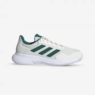 Decathlon Incaltaminte Tenis pe orice tip de suprafata ADIDAS GAMESPEC Alb-Verde Barbati, 46.3333333333333