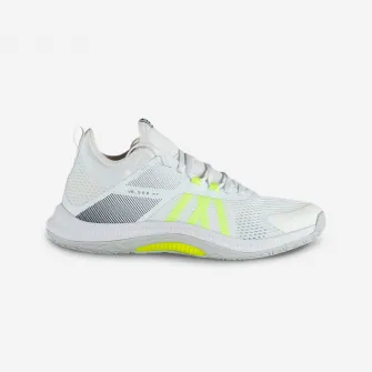 Decathlon Incaltaminte Volei 500 FIT Alb-Galben Barbati, 40