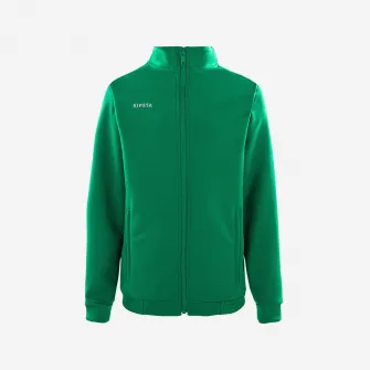 Decathlon Jacheta Fotbal CLUB Essential Verde Copii, 7-8 Ani