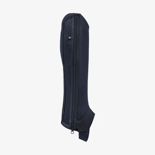 Decathlon Jambiere 100 echitatie mesh Bleumarin Copii, 14Ans/H 38cm