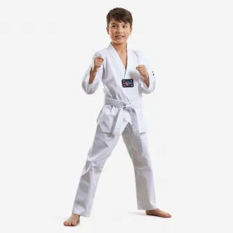 Decathlon Kimono Dobok Taekwondo 100 Copii, 130 CM