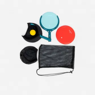 Decathlon Kit 3 jocuri:Disc zburator, racheta, prinde mingea., Marime unica