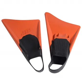 Decathlon Labe de inot bodyboard RIP asimetrice Negru-Portocaliu, M