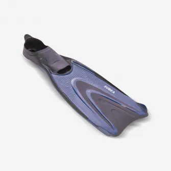 Decathlon Labe de inot scufundari FF 500 Soft Negru-Albastru, 46/47