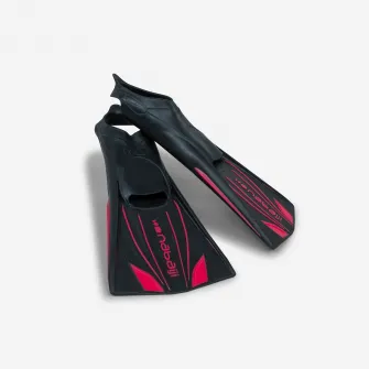 Decathlon Labe de inot Topfin Negru-Rosu, 37/39