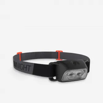 Decathlon Lanterna Frontala cu baterii Trekking Onnight 100 80 lumeni, Marime unica