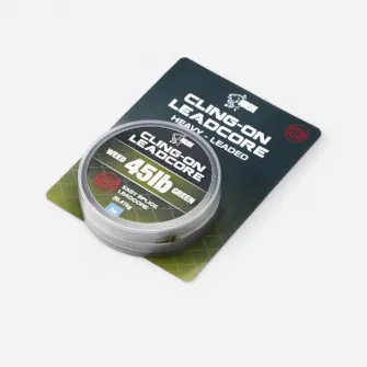 Decathlon Leadcore Pescuit la crap Cling-On 45lb 7m weed, Marime unica