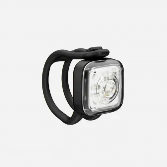 Decathlon LUMINA BICICLETA SL110 FATA/SPATE CU BATERII NEGRU, Marime unica