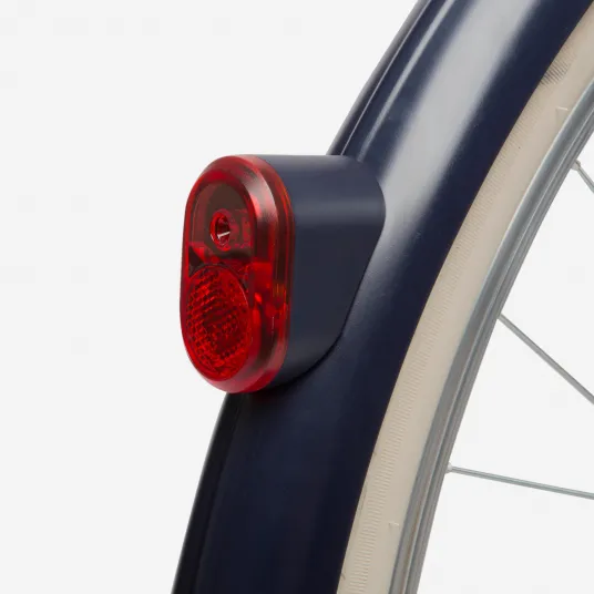 Decathlon Lumina spate dinam Elops Albastru, Marime unica