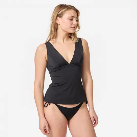Decathlon Maiou de baie TANKINI Negru Dama, 44