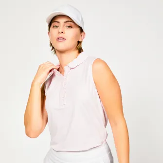 Decathlon Maiou Polo golf WW 500 Cuart Roz Dama, 2XL