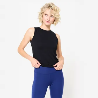Decathlon Maiou yoga extensibil Negru grafit Dama, M
