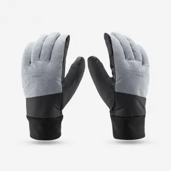 Decathlon Manusi Schi 100 Gri-Negru Adulti, 2XL