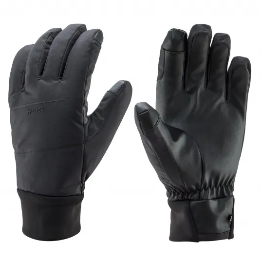 Decathlon Manusi Schi 100 Negru Adulti, S