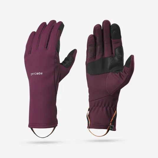 Decathlon Manusi Tactile Extensibile Trekking la munte MT500 Bordo Adulti, XL