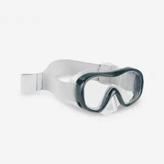 Decathlon Masca snorkeling 100 Gri perlat Copii, S