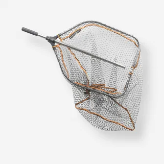 Decathlon Minciog Pro Folding Plasa Cauciuc Pescuit la Rapitori, Marime unica
