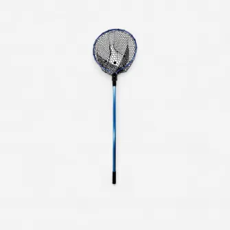 Decathlon Minciog telescopic cu plasa cauciucata pentru pescuit marin, 2m