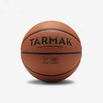 Decathlon Minge Baschet BT100 Marimea 7 Portocaliu Baieti de peste 13 ani, Marime unica