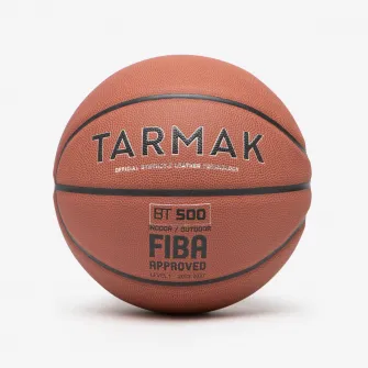 Decathlon Minge Baschet BT500 Marimea 7 Maro Fiba, Marime unica