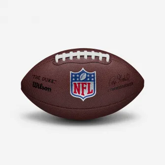 Decathlon Minge de fotbal american NFL DUKE replica minge oficiala Maro, Official
