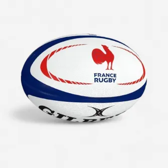 Decathlon Minge Rugby Gilbert Replica France Marimea 5 alb-albastru-rosu, 5