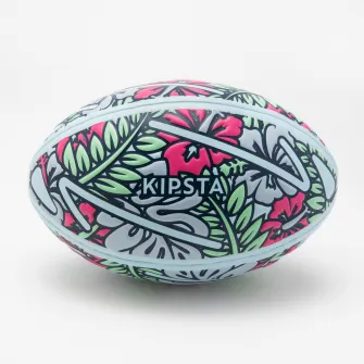 Decathlon Minge Rugby pe Plaja TIKI Marimea 3 Verde / Roz / Albastru, 3