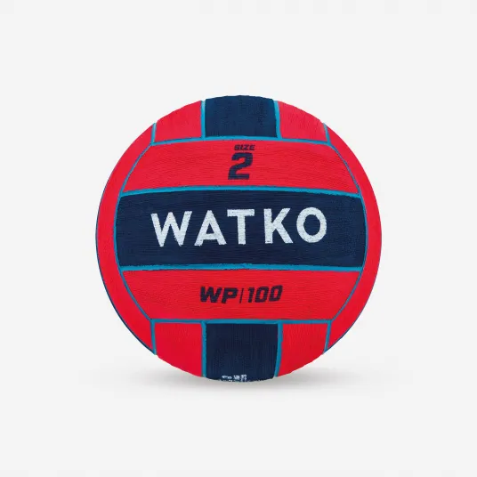 Decathlon Minge water polo 500 Marimea 2 Rosu-Albastru, Marime unica