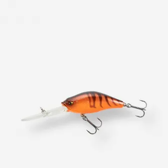 Decathlon Naluca flexibila CRANKBAIT pescuit cu naluci CRKDD 60 F Crevete, Marime unica