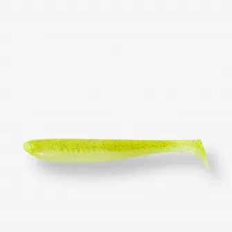Decathlon NALUCA FLEXIBILA SHAD CU ATRACTANTI WXM YUBARI SHD 100 LIME, Marime unica