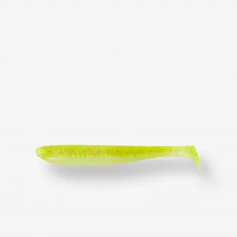 Decathlon NALUCA FLEXIBILA SHAD CU ATRACTANTI WXM YUBARI SHD 62 LIME, Marime unica