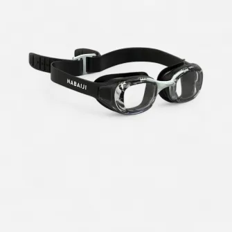 Decathlon Ochelari inot Corectori XBASE Lentile transparente Marime universala Negru, L/- 2