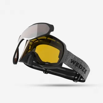 Decathlon Ochelari schi/snowboard G500 I Orice Vreme Gri Copii/Adulti, L